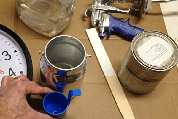 Thin Paint for a Spray Gun Thin Paint for a Spray Gun